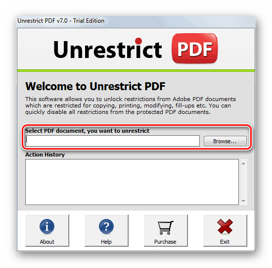Как узнать пароль в Unrestrict PDF